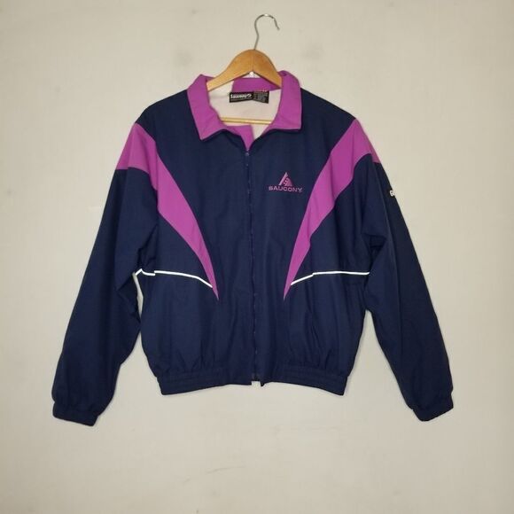 Saucony track set gore-tex full zip jacket Women's size large - Picture 1 of 13